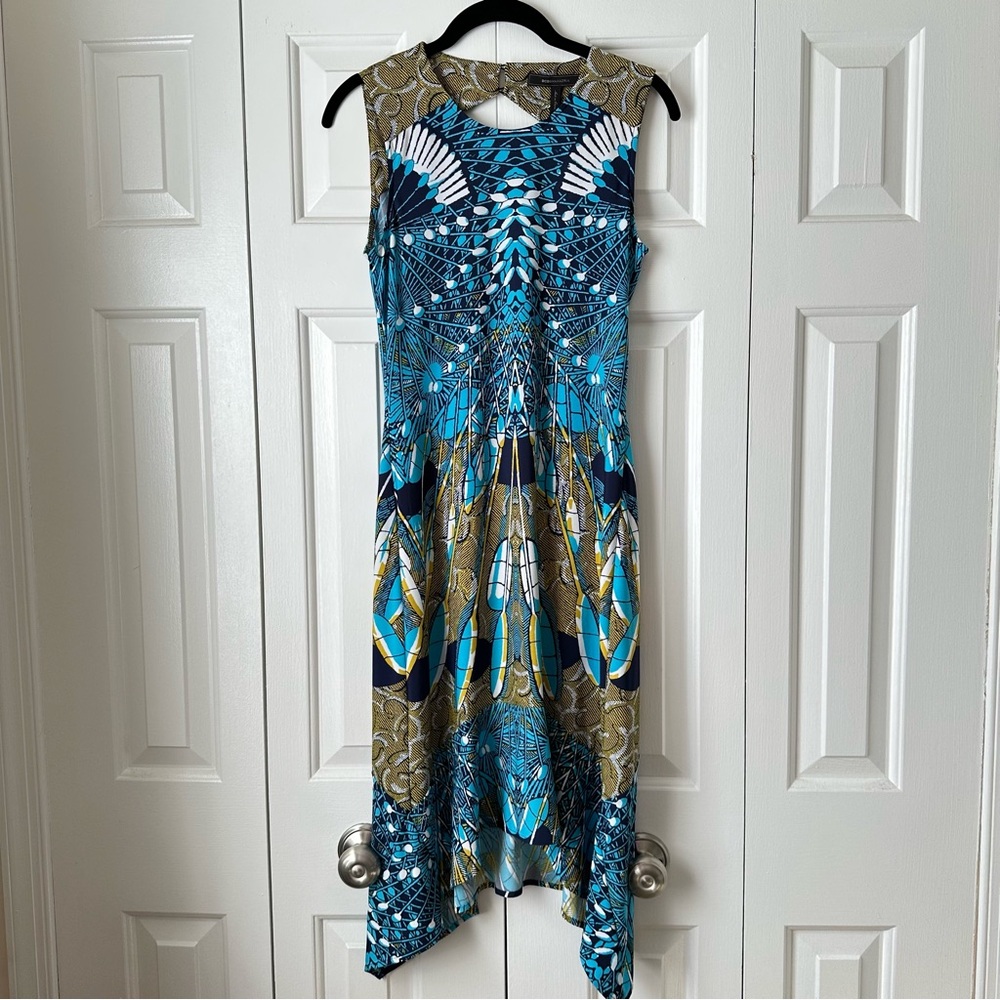 BCBG Max Azaria sleeveless geometric dress size XS - Picture 3 of 11